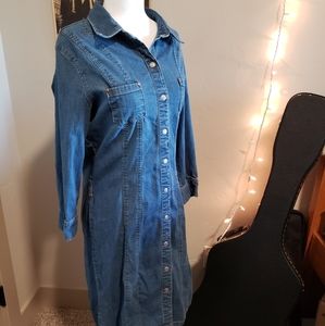 denim dress